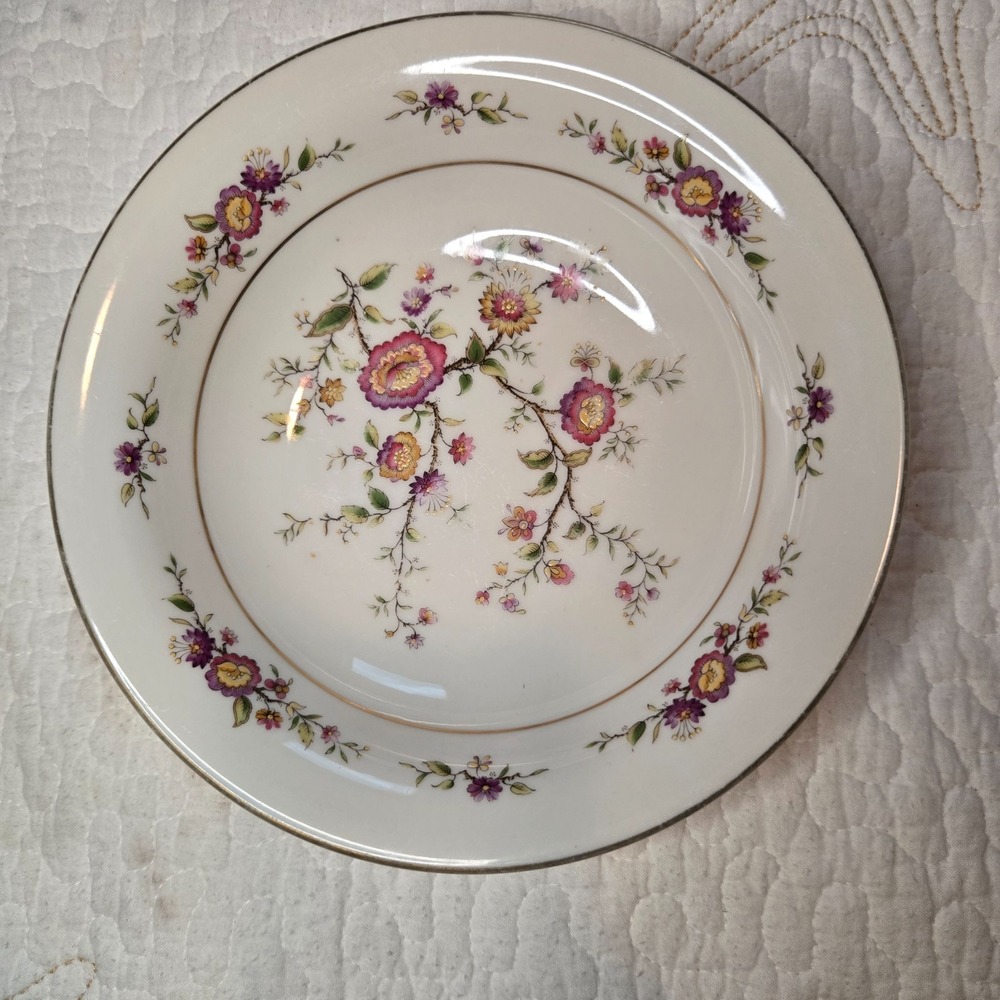 Noritake Ivory China 7151 Asian Song Coupe Soup Bowl Discontinued
